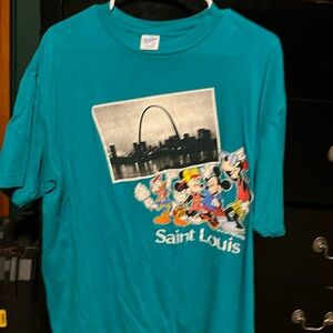 Vintage Disney Mickey Mouse St. Louis Shirt